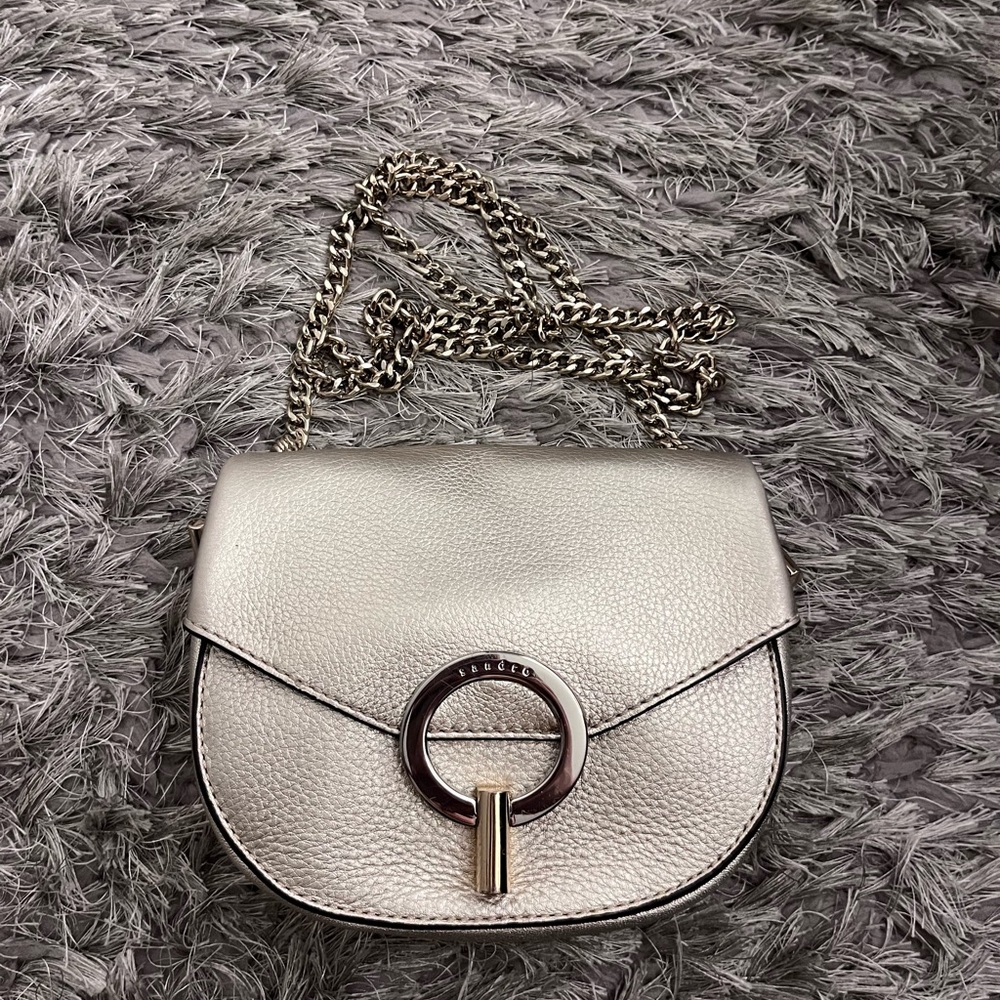 Sandro YZA- Silver Chain Bag